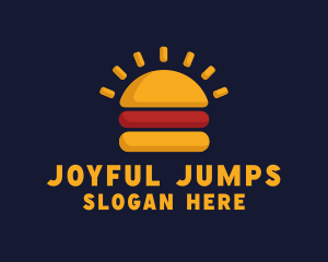 Morning Burger Sandwich logo design