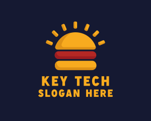 Morning Burger Sandwich logo design