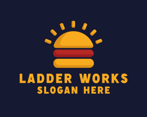 Morning Burger Sandwich logo design