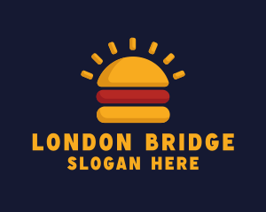 Morning Burger Sandwich logo design