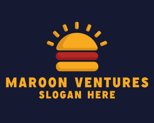 Morning Burger Sandwich logo design