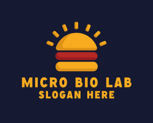 Morning Burger Sandwich logo design