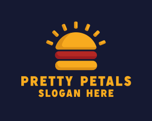 Morning Burger Sandwich logo design