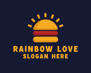 Morning Burger Sandwich logo design