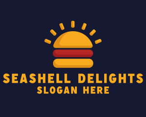 Morning Burger Sandwich logo design