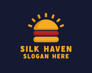 Morning Burger Sandwich logo design