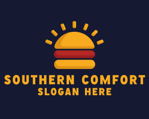 Morning Burger Sandwich logo design