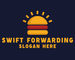 Morning Burger Sandwich logo design