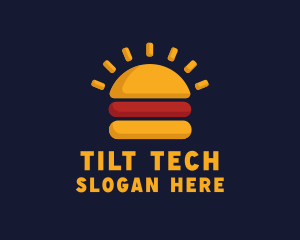 Morning Burger Sandwich logo design