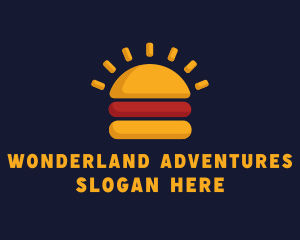 Morning Burger Sandwich logo design