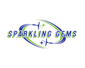 Sparkling Clean Housekeeping logo design