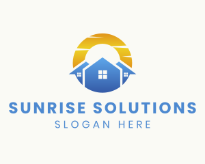 Village Sunrise Housing logo design