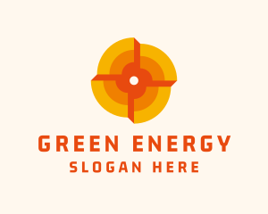 Solar Energy Radiator logo design