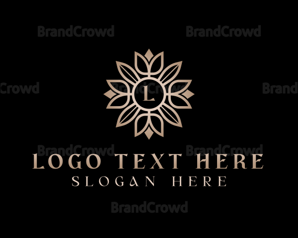 Luxury Flower Tulips Logo