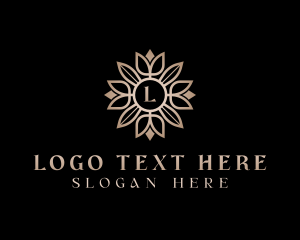 Luxury Flower Tulips Logo