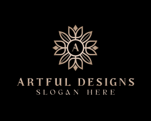 Luxury Flower Tulips logo design