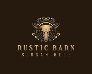 Bull Ranch Farm logo design