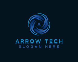 AI Digital Technology logo design