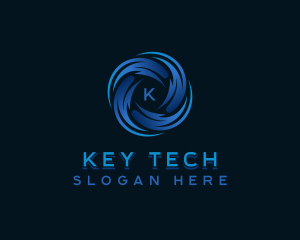 AI Digital Technology logo design