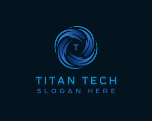 AI Digital Technology logo design