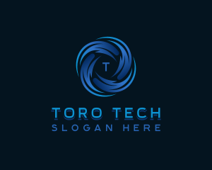 AI Digital Technology logo design