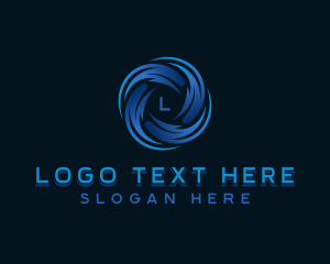 Cyber - AI Digital Technology logo design