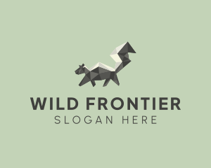 Wild Animal Skunk logo design