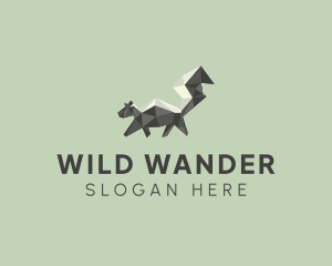 Wild Animal Skunk logo design