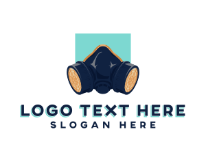 Gas Mask - Safety Gas Mask logo design