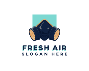 Safety Gas Mask logo design