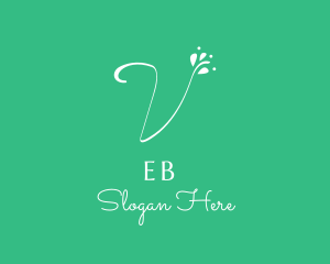 Yoga - Natural Flower Spa logo design