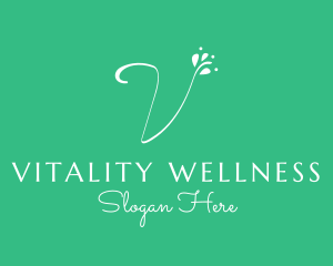 Natural Flower Spa logo design