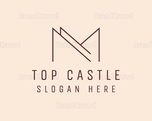 Modern Luxury Letter M Logo