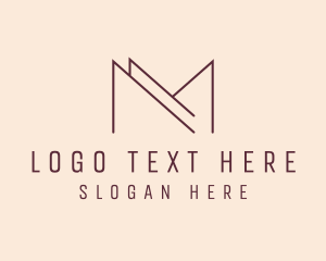 Modern Luxury Letter M Logo