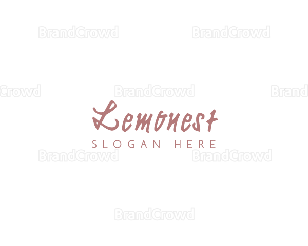 Feminine Cursive Business Logo