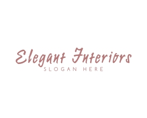 Feminine Cursive Business logo design