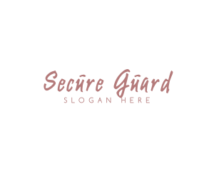 Scent - Feminine Cursive Business logo design