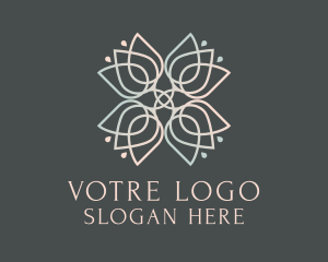 Care - Elegant Tulip Bouquet logo design