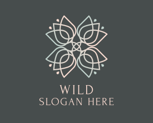 Elegant Tulip Bouquet logo design