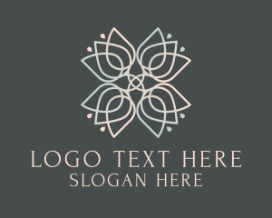 Elegant Tulip Bouquet Logo