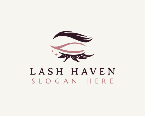 Beauty Eyelash Cosmetics logo design