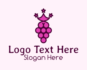 Grape Fruit Stars Logo