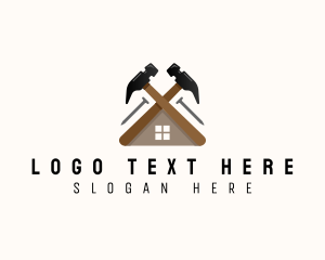 Hammer - Hammer Carpenter Tools logo design