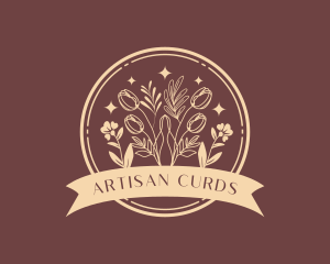 Botanical Flower Garden logo design