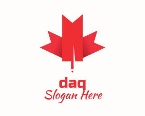 Nature - Canadian Maple Leaf logo design