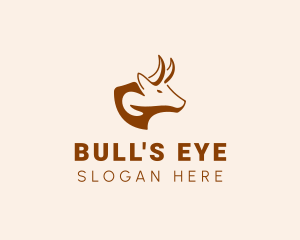 Bull Cattle Farm logo design