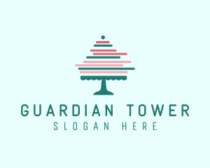 Sweet Cake Tower logo design