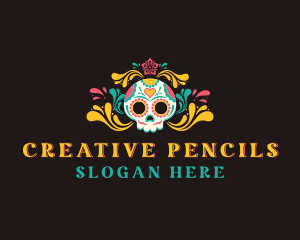 Creative Skull Festival logo design