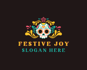 Creative Skull Festival logo design