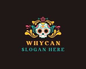 Mexico - Creative Skull Festival logo design